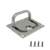 Zawiasy, okucia i inne akcesoria - opakowanie 316 pętli podłogowych, pętli pokładowych, uchwytów do luków i uchwytów do kamperów ze stali nierdzewnej (76 x 57 mm) - miniaturka - grafika 1