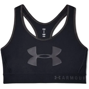 Biustonosz sportowy Mid Keyhole Graphic Under Armour - Biustonosze - miniaturka - grafika 1