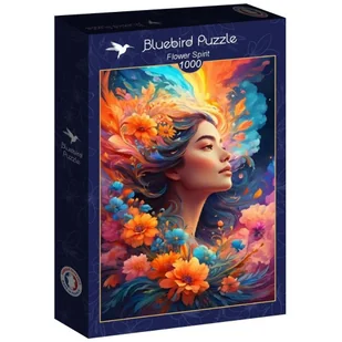 Puzzle 1000 Piękność z kwiatami we włosach Alipson - puzzle - Puzzle - miniaturka - grafika 1