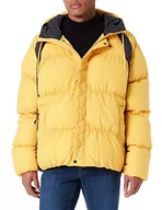 Kurtki męskie - Nike Męska kurtka ESS Puffer Jacke, Pollen, S - miniaturka - grafika 1