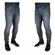 Spodnie męskie - Jeansy Levi's Skinny Taper 845580050 szare rurki nowa kol. Levis - W36/L30 - miniaturka - grafika 1