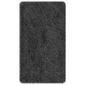 Dywaniki łazienkowe - vidaXL Ciemnoszary Mikrofibra 70 x 120 cm Mata łazienkowa Prostokątna - miniaturka - grafika 1