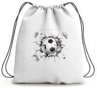 Torby szkolne - PLECAK WOREK PIŁKA NOŻNA SZKOLNY NA BUTY WF - miniaturka - grafika 1