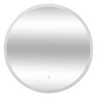 Lustra - Lustro łazienkowe z oświetleniem LED, Ø 60 cm - miniaturka - grafika 1