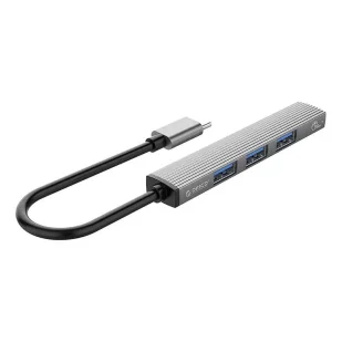 Adapter Hub Orico USB do USB 3.0 + 3x USB 2.0 Szary - Huby USB - miniaturka - grafika 1