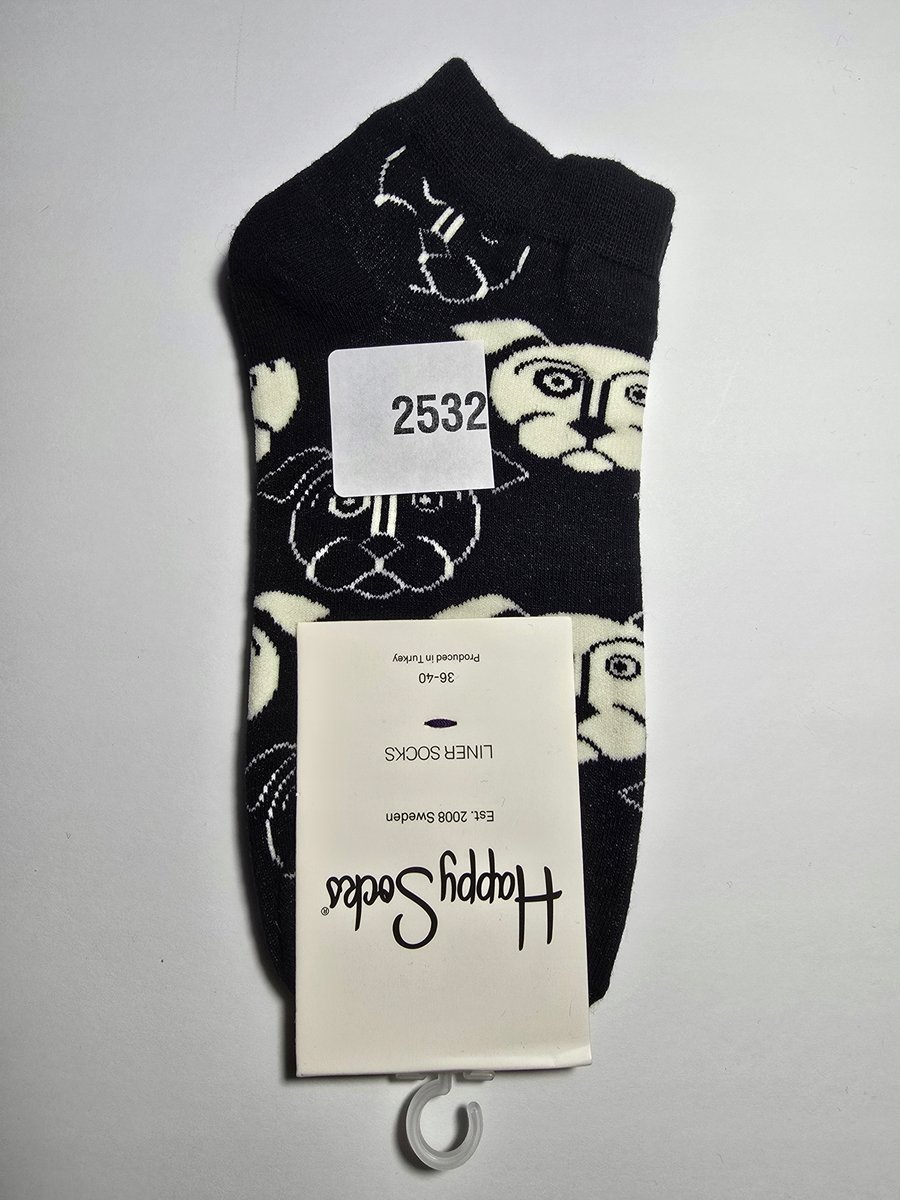 Kolorowe skarpety Happy Socks stopki unisex rozmiar 36-40 (2532)