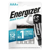 Baterie i akcesoria - Energizer Bateria Max Plus, AAA, LR03, 1,5V, 4szt. EN-423051 - miniaturka - grafika 1
