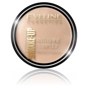 Eveline Art Professional Make-up 14 g Matujący puder mineralny prasowany nr 37 Warm Beige - Pudry do twarzy - miniaturka - grafika 1