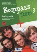 Książki do nauki języka niemieckiego - Kompass Team 3 Podręcznik + 2CD Elżbieta Reymont Agnieszka Sibiga Małgorzata Jezierska-Wiejak - miniaturka - grafika 1
