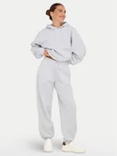 Spodnie sportowe damskie - ONLY Spodnie dresowe Best 15357504 Szary Wide Leg - miniaturka - grafika 1