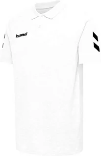 Koszulki męskie - Hummel koszula męska Hmlgo Cotton Polo, biały, xl - grafika 1