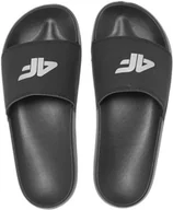 Klapki i japonki damskie - Modne klapki damskie sportowe 4F 4F1034 CZARNE r. 38 - miniaturka - grafika 1