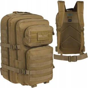 Mil-Tec Plecak wojskowy 2-komorowy Assault Large 36 Coyote roz uniw 14002205) 14002205 - Plecaki - miniaturka - grafika 17