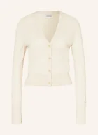 Swetry damskie - Calvin Klein Kardigan weiss - miniaturka - grafika 1