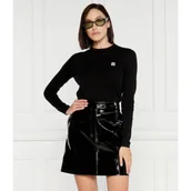 Swetry damskie - HUGO Sweter Scallia | Slim Fit - miniaturka - grafika 1