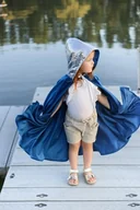 Zabawy w naśladowanie dorosłych - Magiczna peleryna dla dziecka "Królowa śniegu" - miniaturka - grafika 1