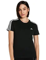 Koszulki i topy damskie - adidas adidas Damski T-shirt W 3s T czarny/biały XS 28870 - miniaturka - grafika 1