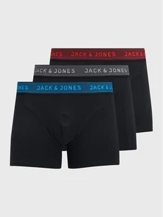 Jack&Jones Komplet 3 par bokserek Waistband 12127816 Czarny - Majtki męskie - miniaturka - grafika 1