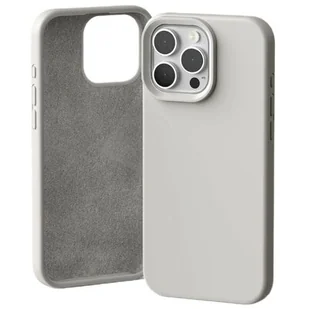 Etui MERCURY Silicone do Apple iPhone 16 Pro Max Szary - Etui i futerały do telefonów - miniaturka - grafika 1