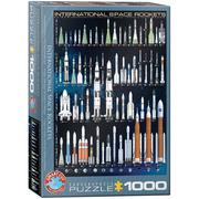 Puzzle - Eurographics Puzzle 1000 International Space Rockets 6000-1015 - - miniaturka - grafika 1