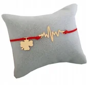 Bransoletki - Bransoletka sznurkowa LINIA ŻYCIA GRAWER SR 925 - miniaturka - grafika 1