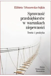 PWE Sprawność przedsiębiorstw w warunkach niepewności. Teoria i praktyka - Ekonomia - miniaturka - grafika 2