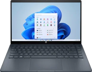 Laptop HP Pavilion x360 14-ek0013dx / 691L0UAR / Intel i3 / 8GB / SSD 256GB / Intel UHD / FullHD / Dotyk / Win 11 / Niebieski - Laptopy 2w1 - miniaturka - grafika 2