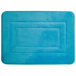 Dywanik łazienkowy SAN REMO 40 x 60 cm turkusowy - Dywaniki łazienkowe - miniaturka - grafika 1