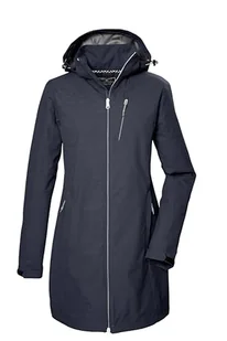 killtec Damska kurtka softshell z odpinanym kapturem KOS 57 WMN SFTSHLL PRK, ciemnoniebieska, 36, 42854-000 - Kurtki damskie - miniaturka - grafika 1