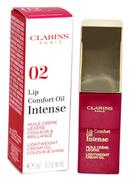 Balsamy do ust - Clarins 02 intense plum Olejek do ust Lip Comfort Oil Intense Usta 6ml - miniaturka - grafika 1