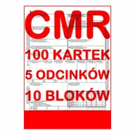 Druki akcydensowe - CMR List Przewozowy 100 kartek - 5 odcinków - 20 kompletów - 10 szt. - miniaturka - grafika 1