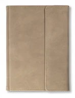 Planery - Notes książkowy zapinany Nubuk PIASEK B5 - miniaturka - grafika 1