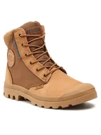 Botki damskie - Palladium Trapery Pampa Sc Wpn U-S 77235-252-M Brązowy - miniaturka - grafika 1