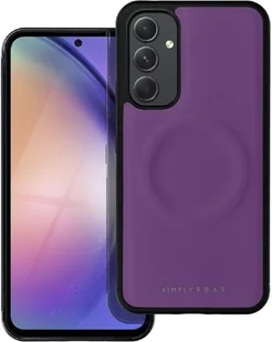 Etui na telefon komórkowy Roar Mag Morning Case z wykończeniem z ekoskóry iPhone 13 Pro Fioletowy - Etui i futerały do telefonów - miniaturka - grafika 1