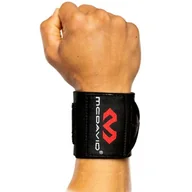 Ortezy, stabilizatory i opaski elastyczne - Bandaż na nadgarstek McDavid  Heavy Duty Wrist Wraps X503 Czarny - miniaturka - grafika 1