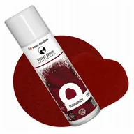 Dodatki do ciast w proszku - Barwnik spożywczy ozdoby na tort zamsz w sprayu burgund velvet 250ml duży - miniaturka - grafika 1