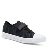 Buty dla chłopców - Kapcie Action Boy CA23091D Czarny - miniaturka - grafika 1