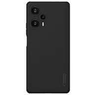 Etui i futerały do telefonów - Pancerne etui Xiaomi Redmi Note 12 Turbo / Xiaomi Poco F5 pancerny pokrowiec Nillkin Super Frosted Shield Pro - czarne - miniaturka - grafika 1