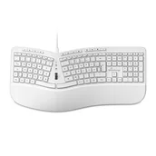 Klawiatury - MediaRange MROS272 klawiatura Biuro USB QWERTZ Niemiecki Biały - miniaturka - grafika 1