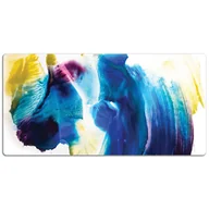 Podkładki na biurko - Mata ochronna na biurko Niebieskie plamy 120x60 cm, Dywanomat - miniaturka - grafika 1