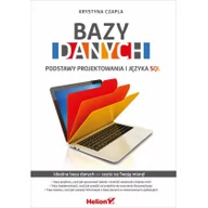 Bazy danych - Bazy danych Podstawy projektowania i języka SQL - Krystyna Czapla - miniaturka - grafika 1