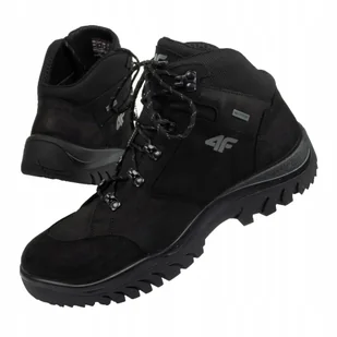 Buty męskie trekkingowe 4F zimowe [OBMH251 21S] - Buty trekkingowe męskie - miniaturka - grafika 1