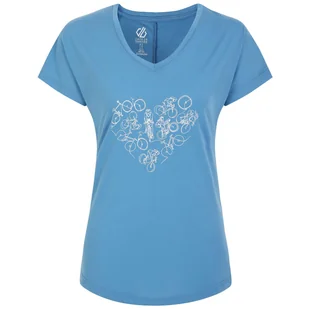 Koszulka damska Dare 2b Calm Tee Rozmiar: XXXL / Kolor: jasnoniebieski - Koszulki sportowe damskie - miniaturka - grafika 1
