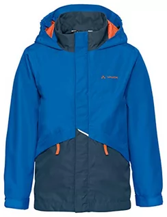 Kurtki i płaszcze dla dziewczynek - VAUDE Vaude Escape Light Jacket III dziecięca kurtka, Indian red, 158, niebieski, 98 - grafika 1