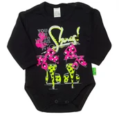 Body dla niemowląt - BODY NIEMOWLĘCE DŁUGI RĘKAW RĘKAWEK ROZM. 62 Pampicio - miniaturka - grafika 1