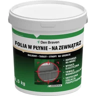 Uszczelnienia - Folia w płynie Extra na zewnątrz 3,5 kg Den Braven - miniaturka - grafika 1