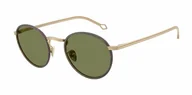 Okulary przeciwsłoneczne - Okulary Przeciwsłoneczne Giorgio Armani AR 6163J Matte Pale Gold - miniaturka - grafika 1