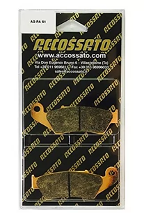 Accossato Okładzina hamulcowa agpa51or, Zero > FX ZF2.8, (2013 – 2014) - Części motocyklowe - miniaturka - grafika 1