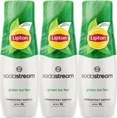 Akcesoria i części AGD - Sodastream 3 x Syrop Lipton Green Ice Tea 440 ml - miniaturka - grafika 1