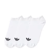 Skarpetki damskie - Adidas, Skarpety sportowe 3-pack, Originals Trefoil Liner, S20273, Białe, Rozmiar 35-38 - miniaturka - grafika 1